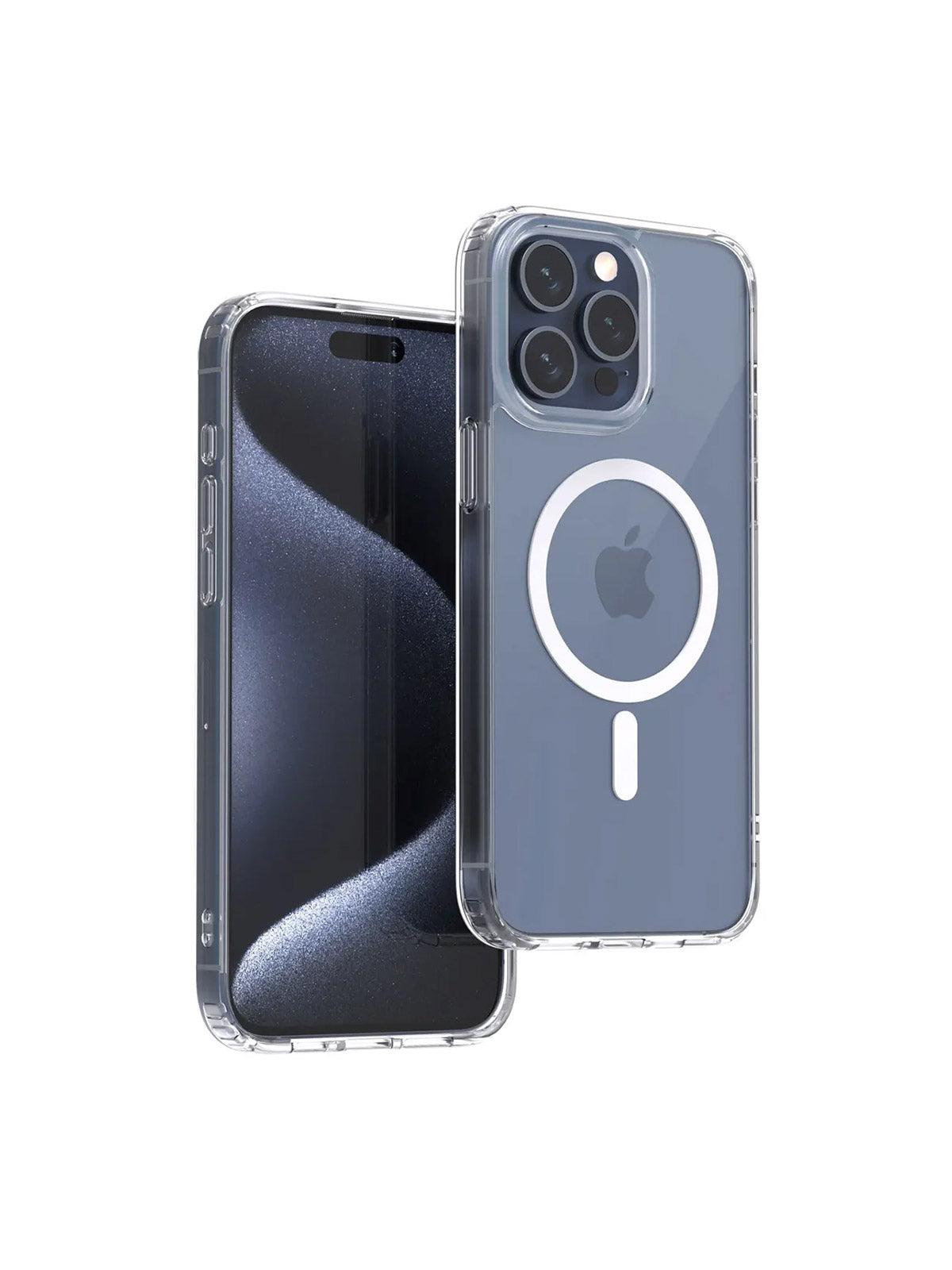 Aukey-Clearview Magsafe iPhone 15 Pro Max Phone case /Transparent (TM10D)
