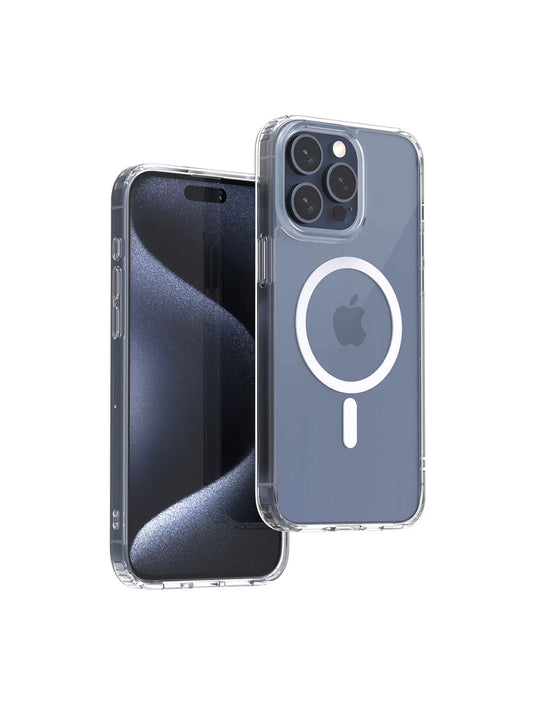 Aukey-Clearview Magsafe iPhone 15 Pro Max Phone case /Transparent (TM10D)
