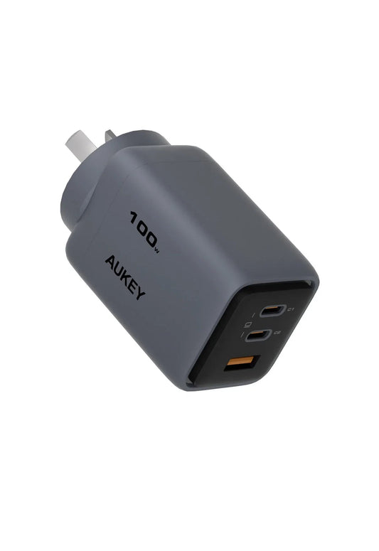 Aukey-Comet 100W PD Fast Wall Charger GaN USB-C