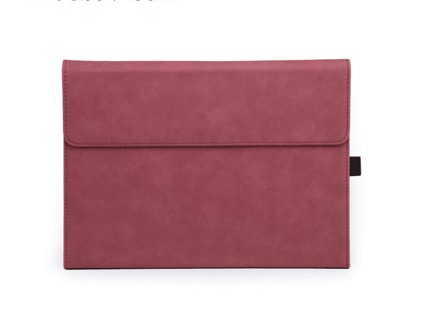 Premium Leather Case Cover Protector For Microsoft Surface Pro 8 - Light Grey