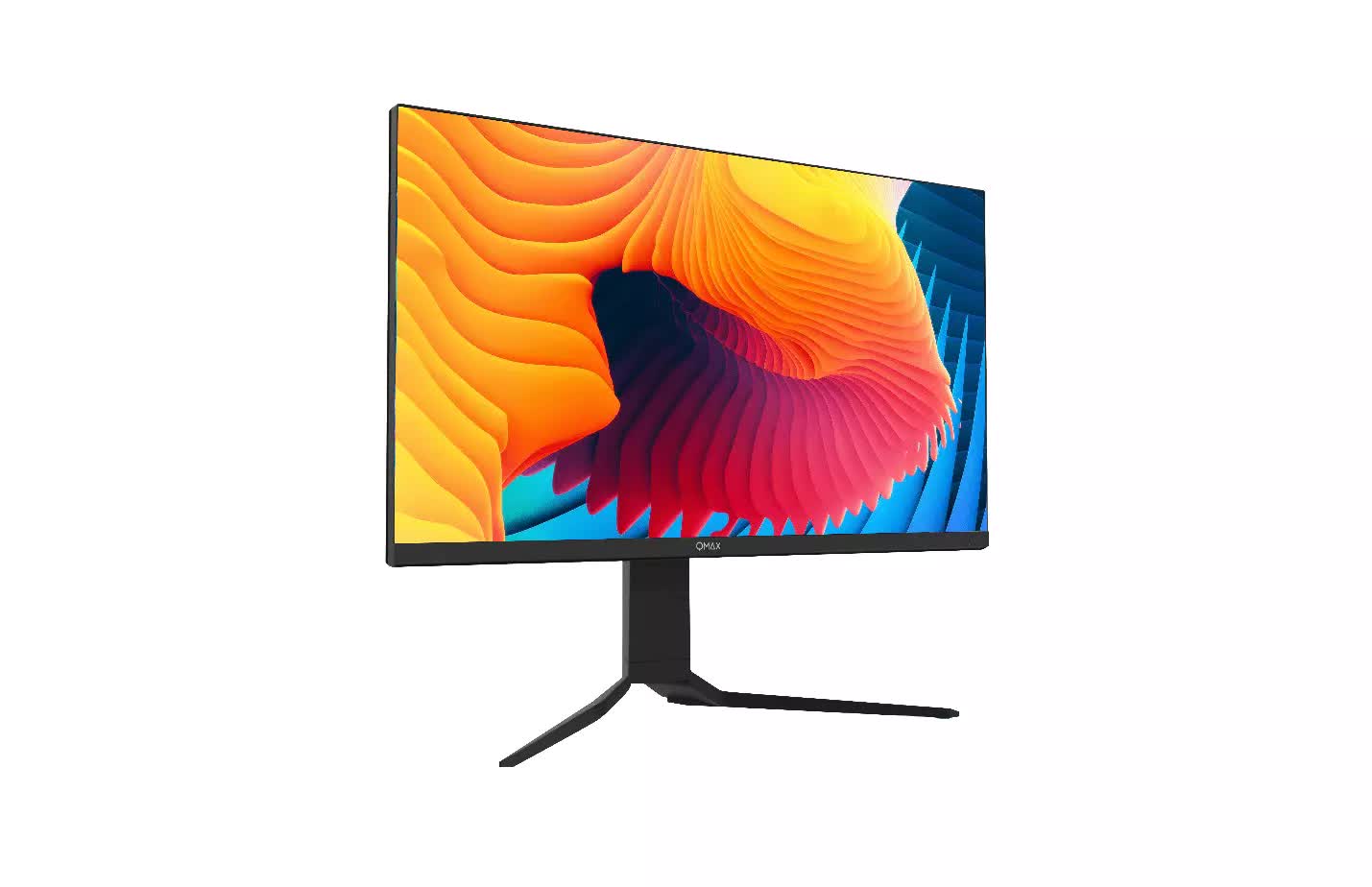 QMAX-QHD (2560 x 1440) Gaming Computer Monitor 27 IPS panel Flat 165Hz 1ms Adaptive Sync with Speakers Height Adjustable