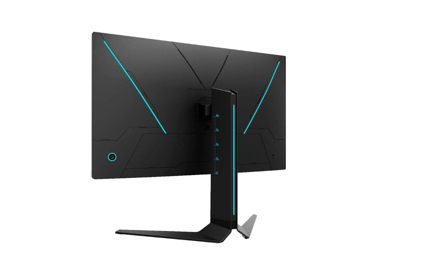 QMAX-QHD (2560 x 1440) Gaming Computer Monitor 27 IPS panel Flat 165Hz 1ms Adaptive Sync with Speakers Height Adjustable